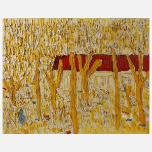 Expressive Sommerlandschaft