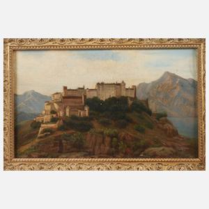 Blick auf die Festung Hohensalzburg