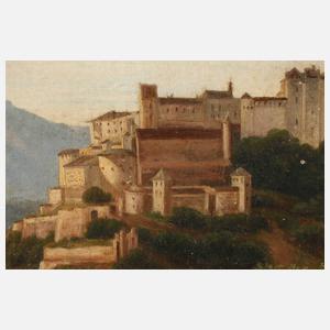 Blick auf die Festung Hohensalzburg