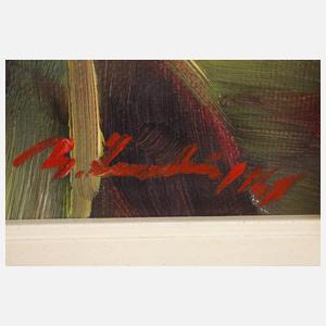 Paar Blumenstillleben