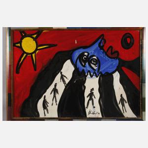 Robert Keil, Komposition mit Figuren