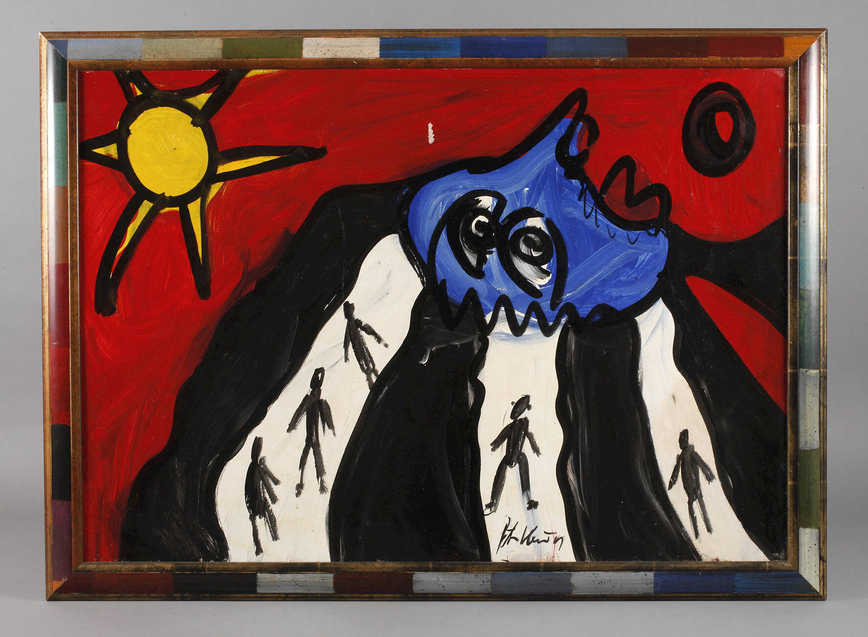 Robert Keil, Komposition mit Figuren