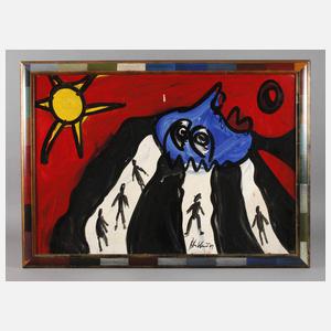 Robert Keil, Komposition mit Figuren