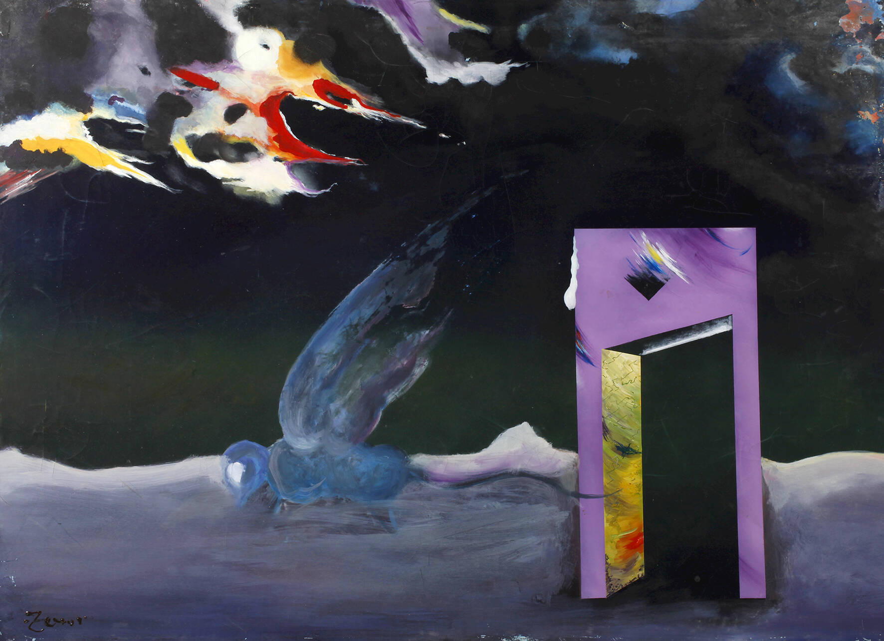 Hans Zern Zeroo, Traumszene