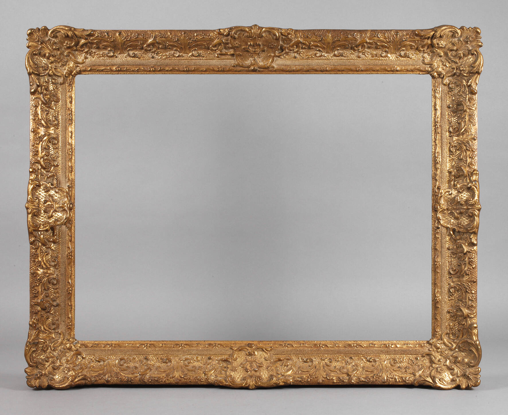 Prächtiger Goldstuckrahmen