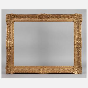 Prächtiger Goldstuckrahmen