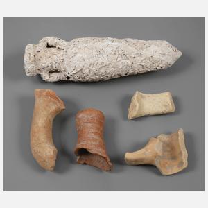 Kleine Sammlung Amphorenscherben