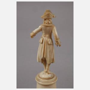 Kleine Elfenbeinschnitzerei