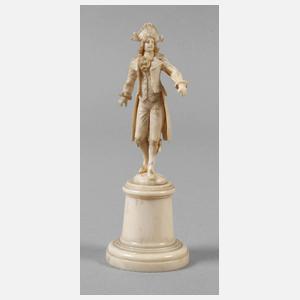 Kleine Elfenbeinschnitzerei