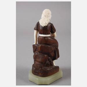 Figürliche Elfenbeinschnitzerei