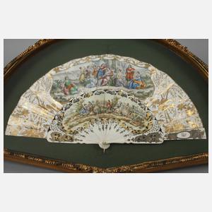 Feiner Fächer Elfenbein