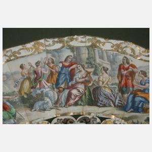 Feiner Fächer Elfenbein