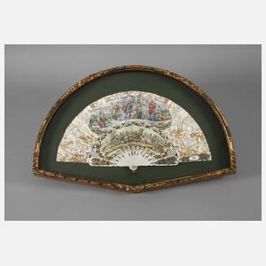 Feiner Fächer Elfenbein