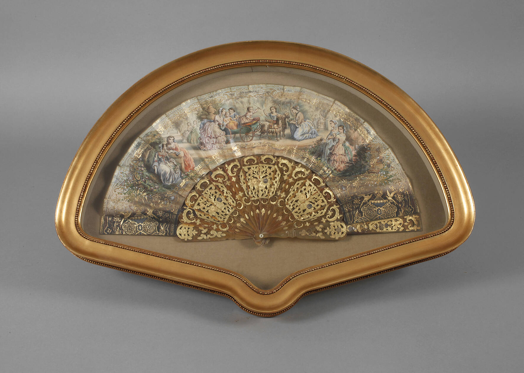 Feiner Fächer Schildpatt