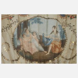 Feiner Fächer Elfenbein