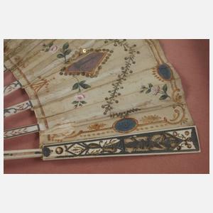 Feiner Fächer Elfenbein