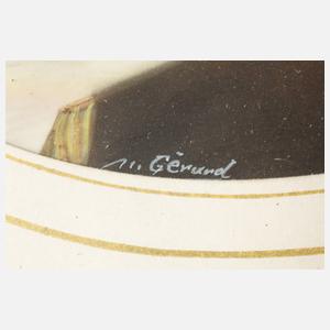 Drei Elfenbeinminiaturen