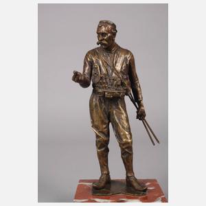 Bronzeplastik Stockverkäufer