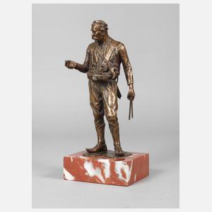 Bronzeplastik Stockverkäufer