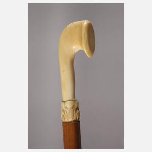 Spazierstock Elfenbein