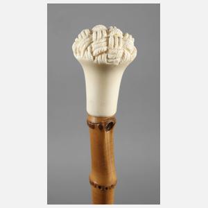 Spazierstock Elfenbein