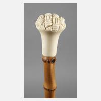 Spazierstock Elfenbein111