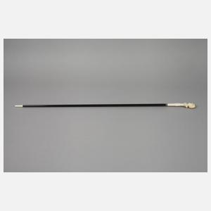 Flanierstock Elfenbein