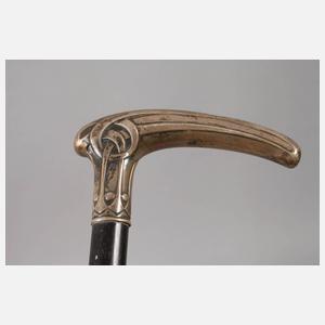 Spazierstock Silber
