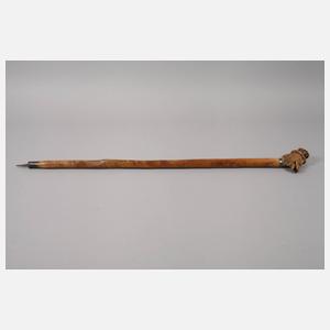 Jagdlicher Spazierstock