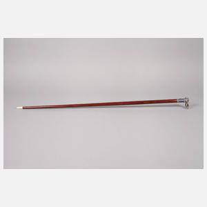 Feiner Spazierstock in der Art von Fabergé