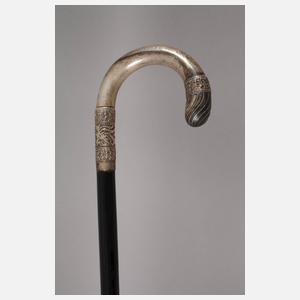 Spazierstock Silber
