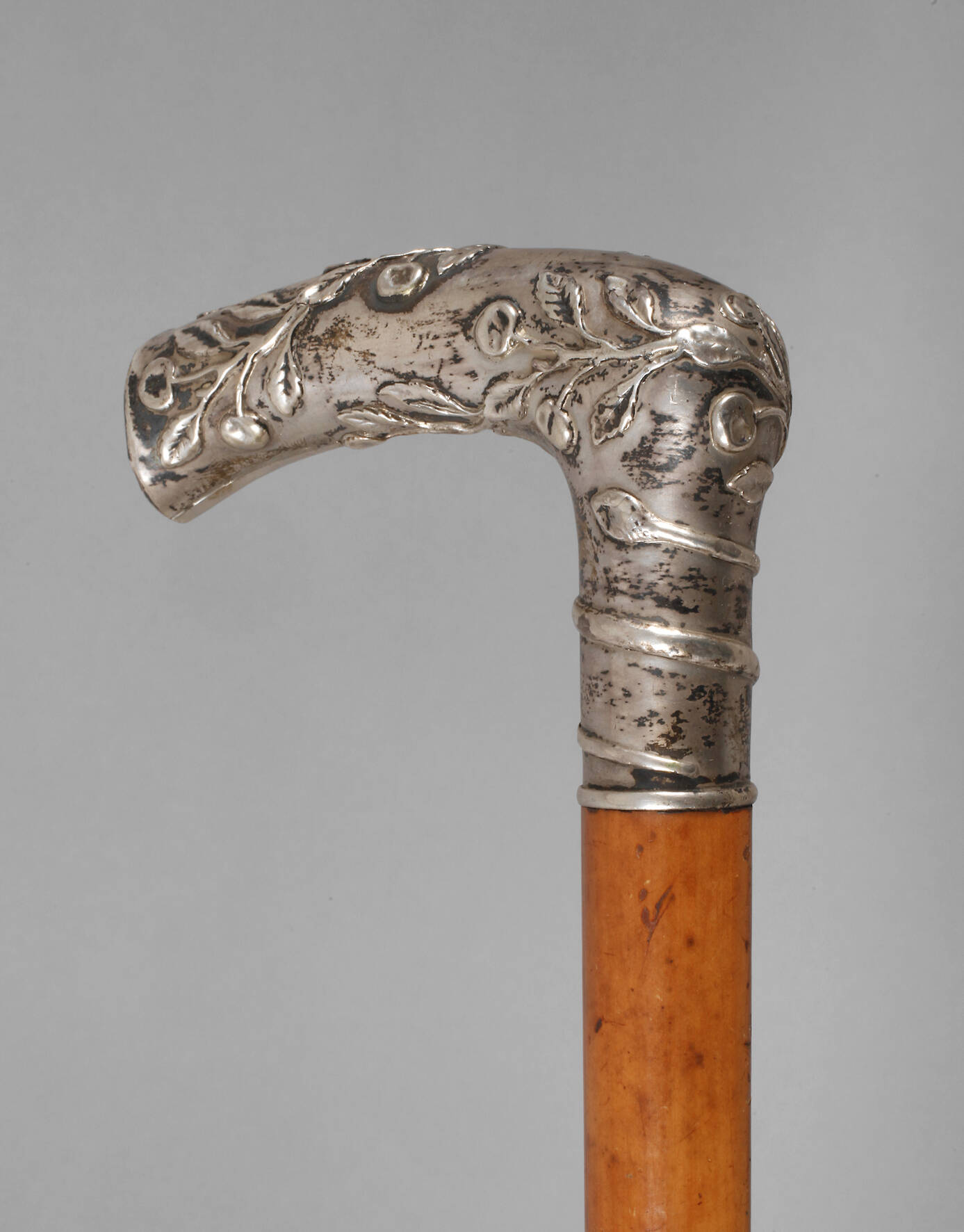 Spazierstock Silber