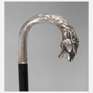 Spazierstock Silber