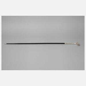 Spazierstock Silber