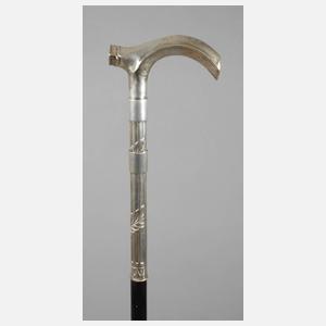 Spazierstock Silber