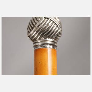 Spazierstock Silber