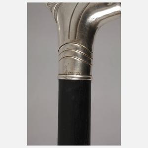 Spazierstock Silber