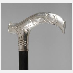 Spazierstock Silber