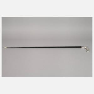 Spazierstock Silber