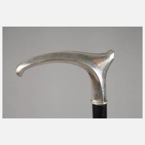 Spazierstock Silber