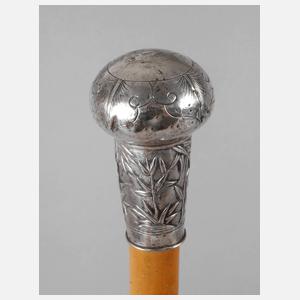 Spazierstock Silber
