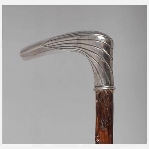 Spazierstock Silber
