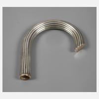 Stockgriff Silber mit Goldmontierung111