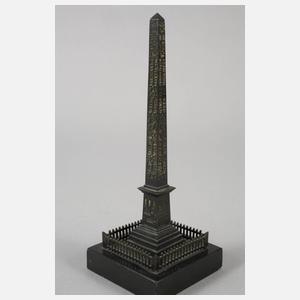 Architekturmodell Obelisk