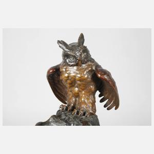 Figürliche Schreibtischgarnitur