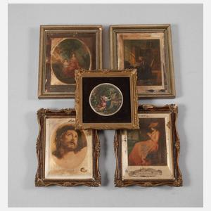 Konvolut Metallplatten