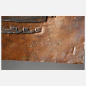 Drei christliche Wandreliefs