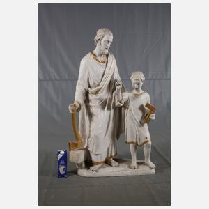 Geschnitzte Figurengruppe