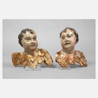 Zwei barocke Puttenhäupter111