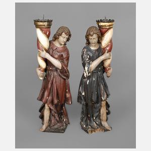 Paar figürliche Leuchter